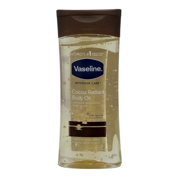 Vaseline cocoa radiant body oil 200ml
