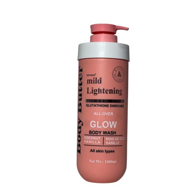 Body Butter Mild Lightening All Over Glow Coconut Vanilla Body Wash