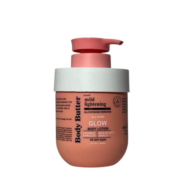 Body Butter Mild Lightening All Over Glow Coconut Vanilla Body Lotion