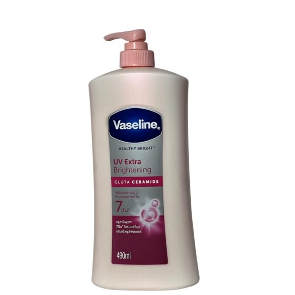 Vaseline UV Extra Brightening GlutaGlow Lotion 495ml