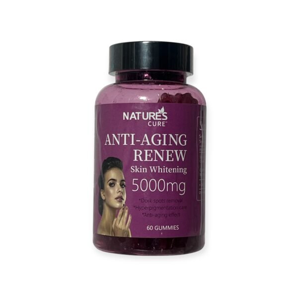 Nature’s Cure Anti-Aging Renew Skin Whitening Gummies 5,000mg