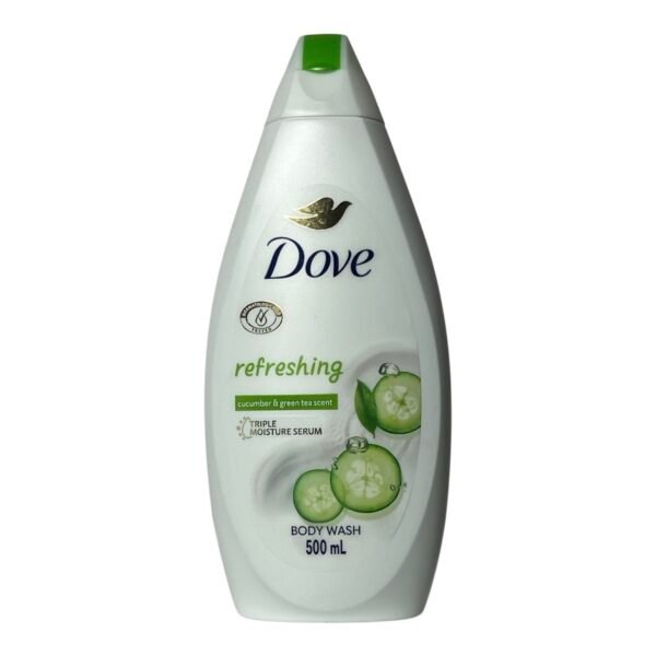 Dove Refreshing Body Wash with Cucumber & Green Tea scent 500ml