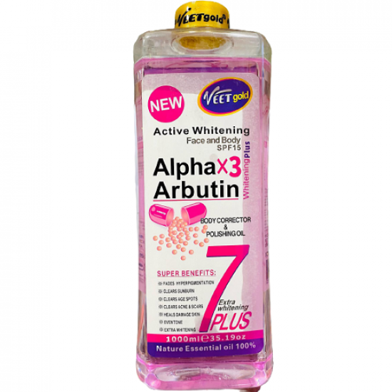 Veetgold Alpha Arbutin Super Whitening Oil 1000ml
