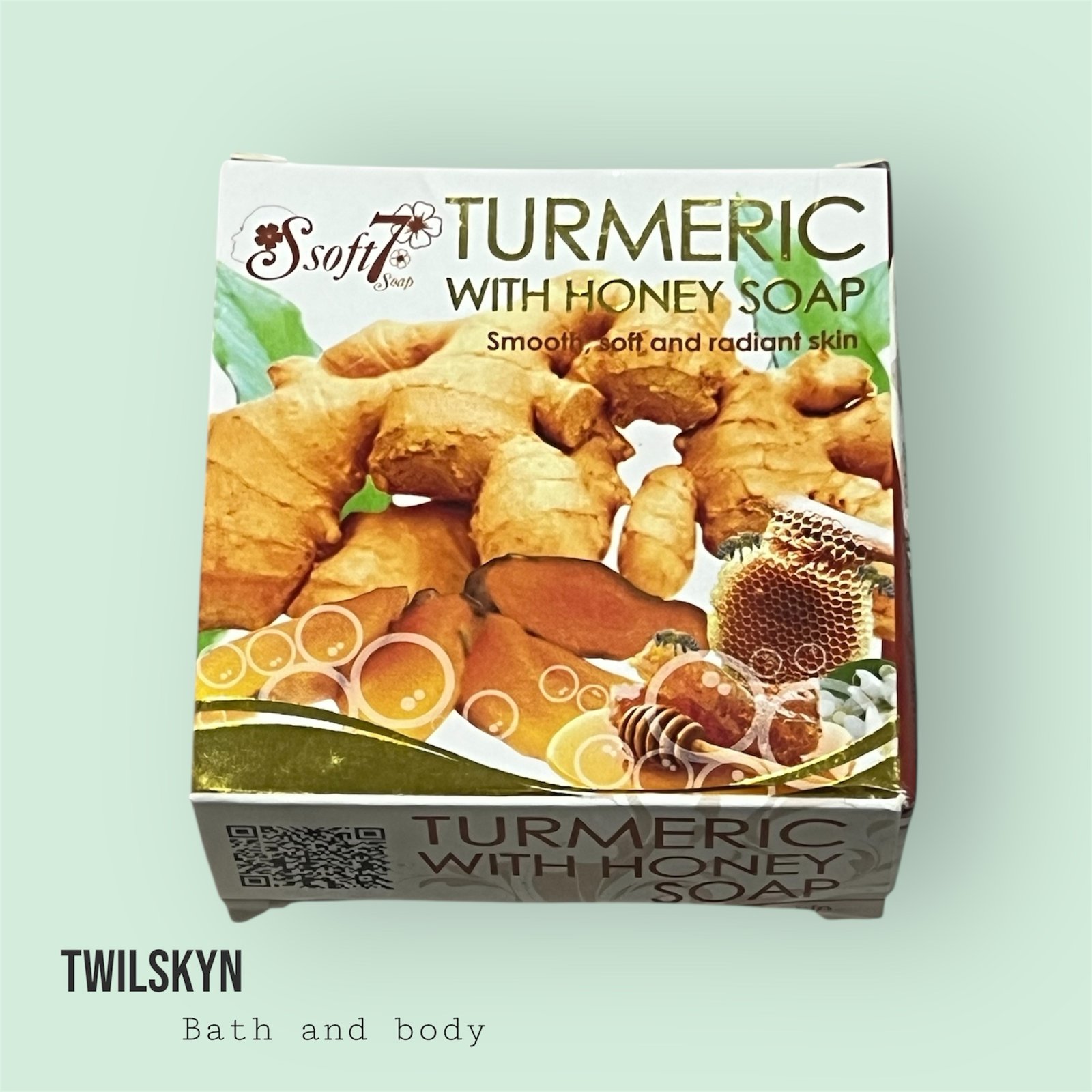 Soft 7 Tumeric with honey soap