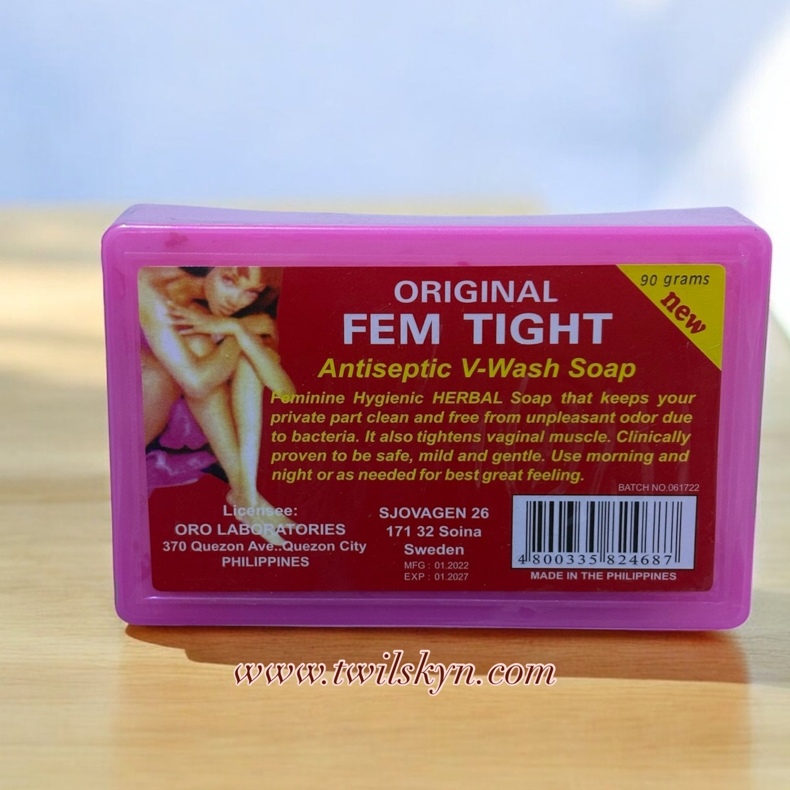Original Fem Tight Antiseptic Vagina Wash Soap