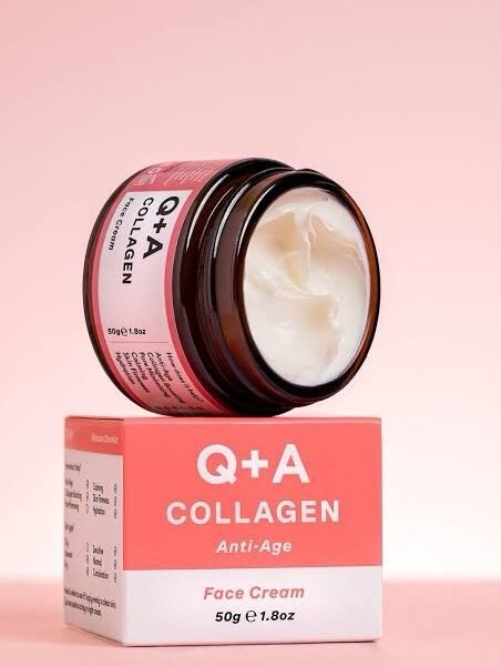 Q + A collagen face cream ( anti-age)