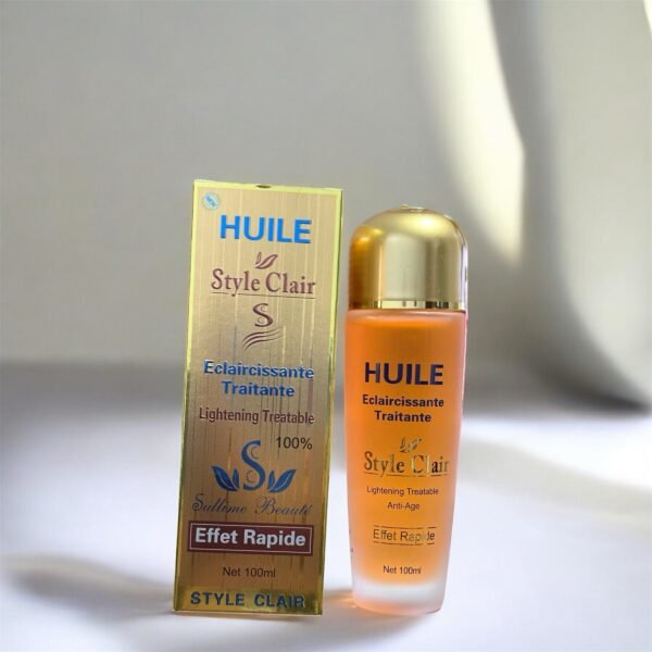 Style clair lightening treatable body oil ( 3x whitening extra strength)