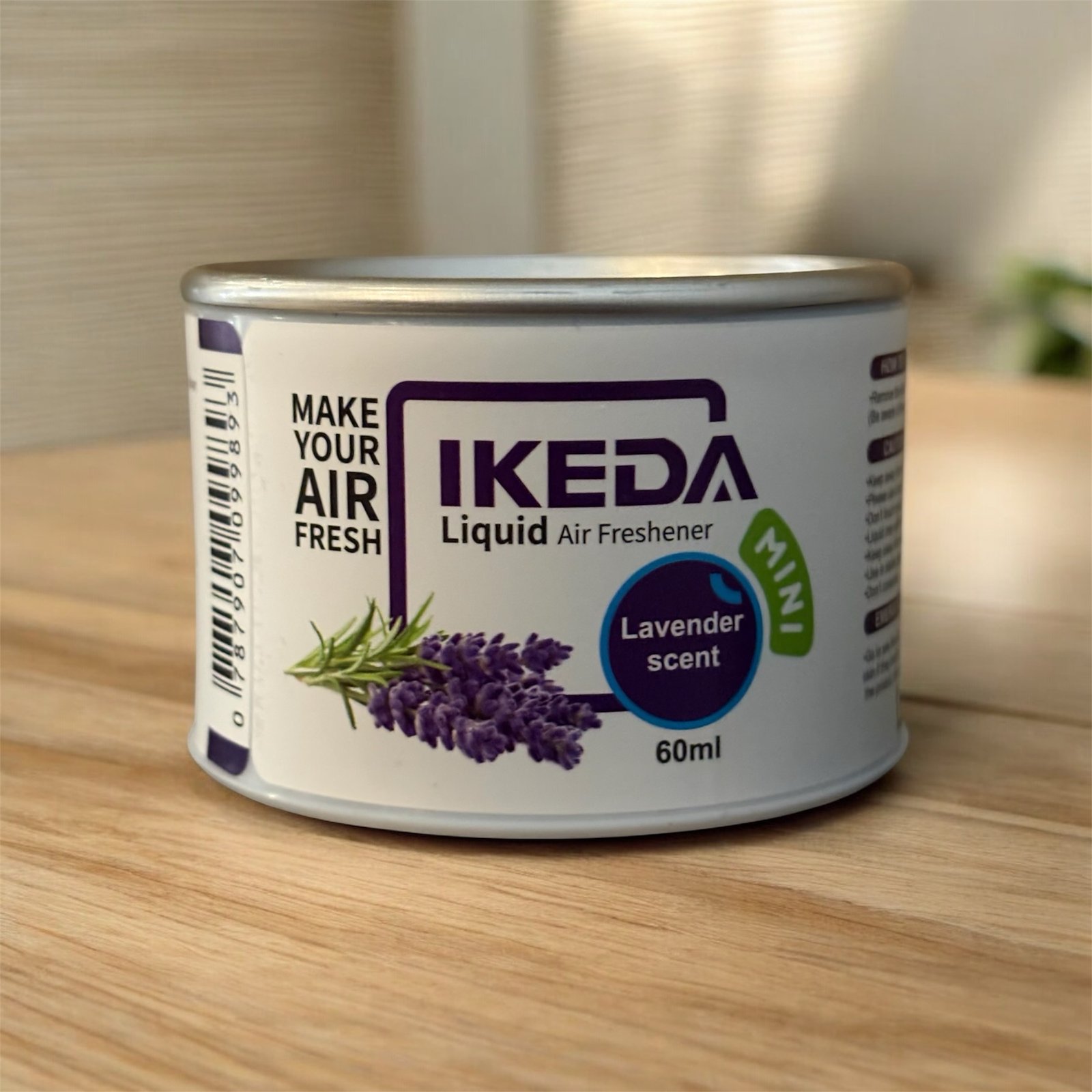 Ikeda Liquid Air Freshener - Lavender scent (60ml Mini)