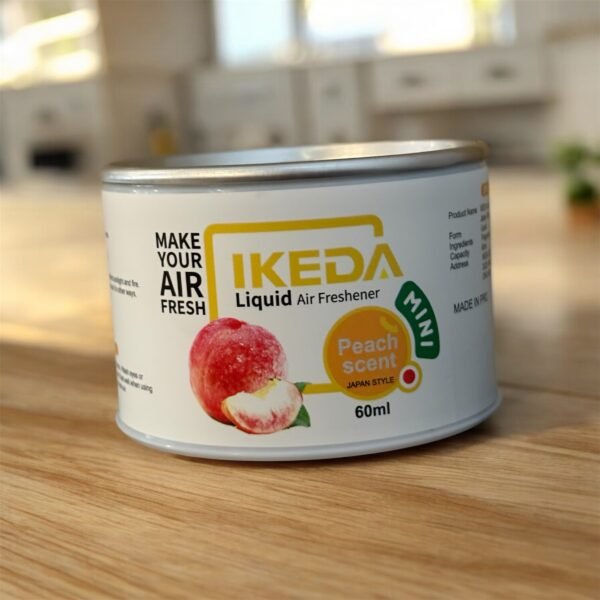 Ikeda Liquid Air Freshener - peach scent Japan style (60ml mini)