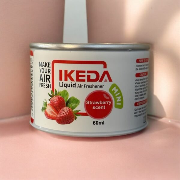 Ikeda Liquid Air Freshener - Strawberry scent (60ml Mini)