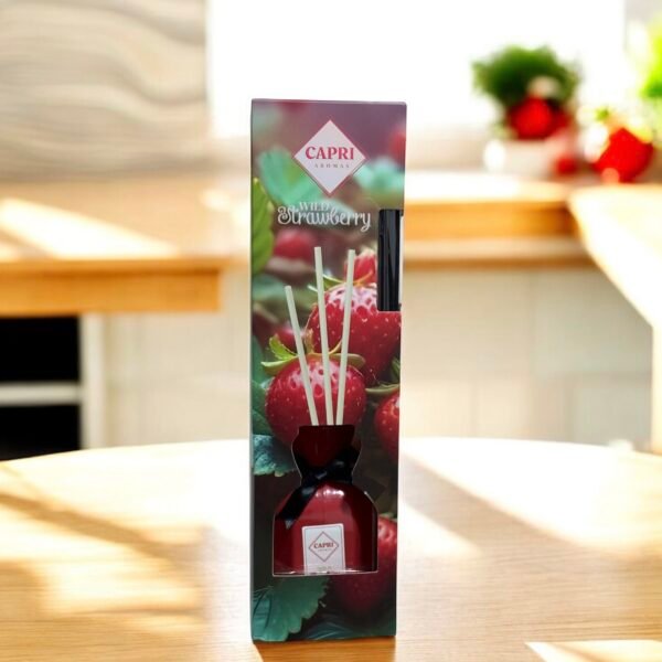 Capri Aromas Wild strawberry Reed Diffuser (100ml)