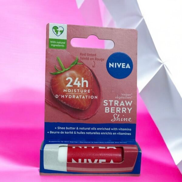 Nivea Lip Balm Strawberry Shine