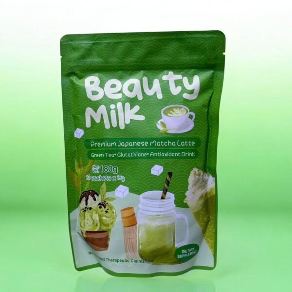 Beauty Milk Premium Japanese Matcha Latte (10sachets x 18g)